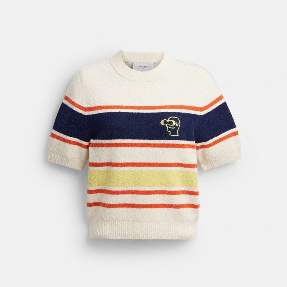 Coach | Brain Dead Striped Knit Top
