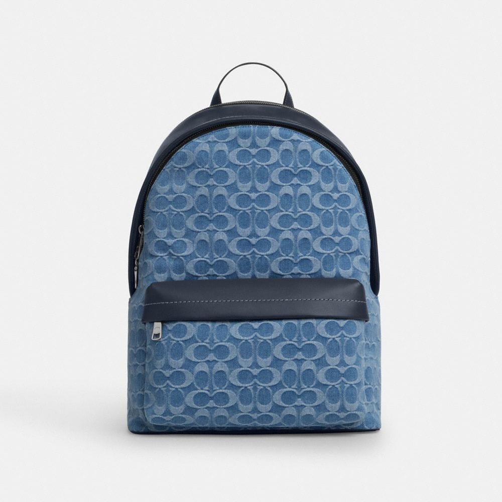 Taylor Backpack In Signature Denim