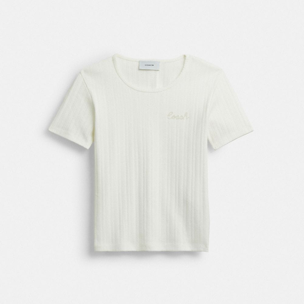 Pointelle T-Shirt