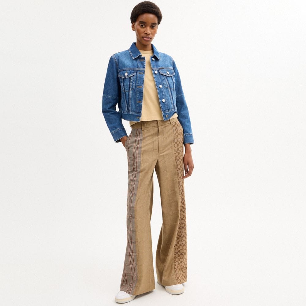 Shrunken Denim Workwear Jacket