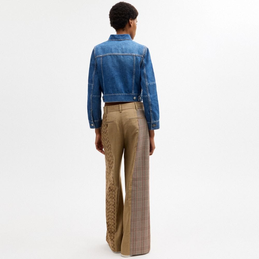 Shrunken Denim Workwear Jacket