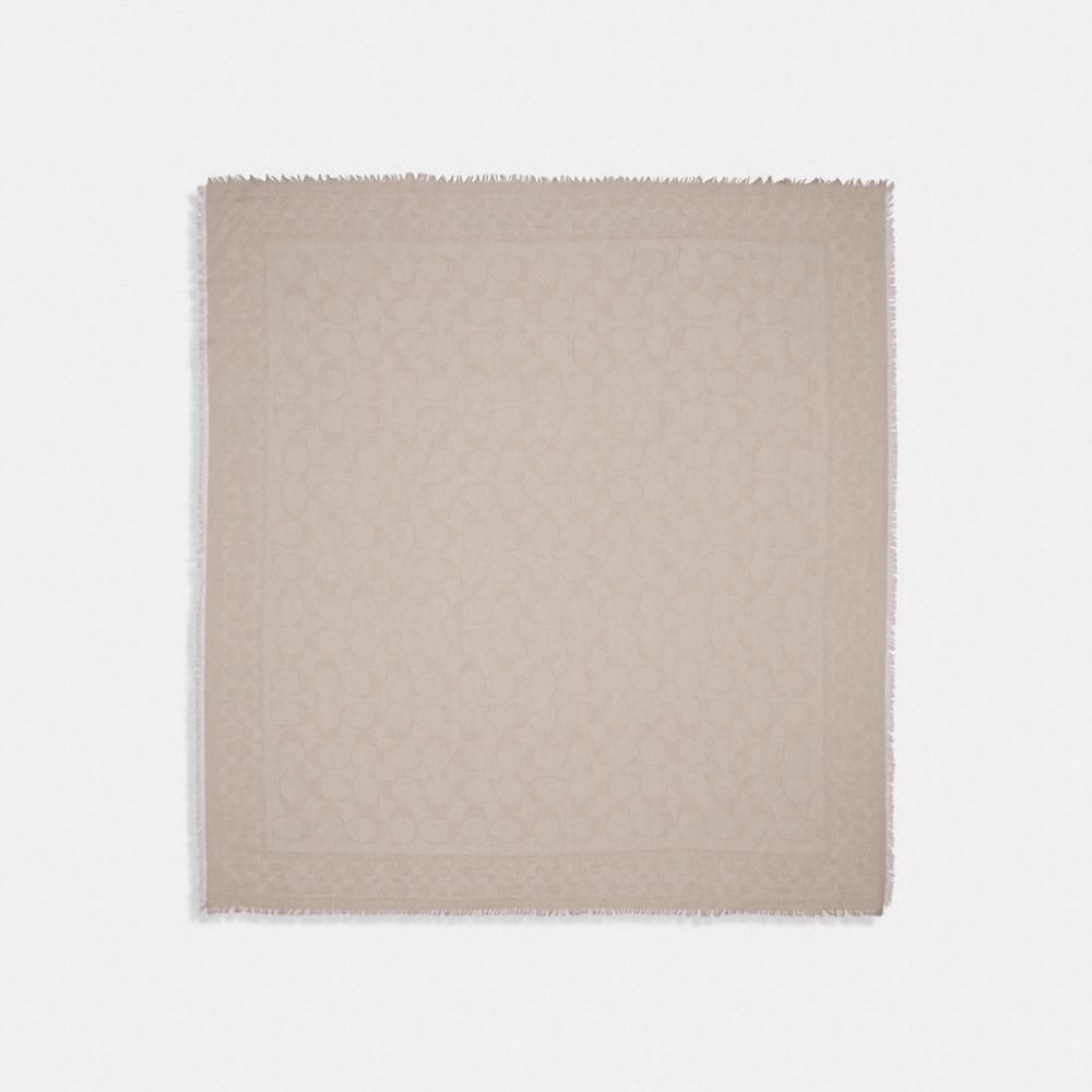 Signature Oversized Square Scarf