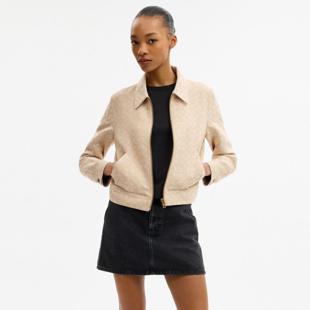 Signature Zip Front Jacket