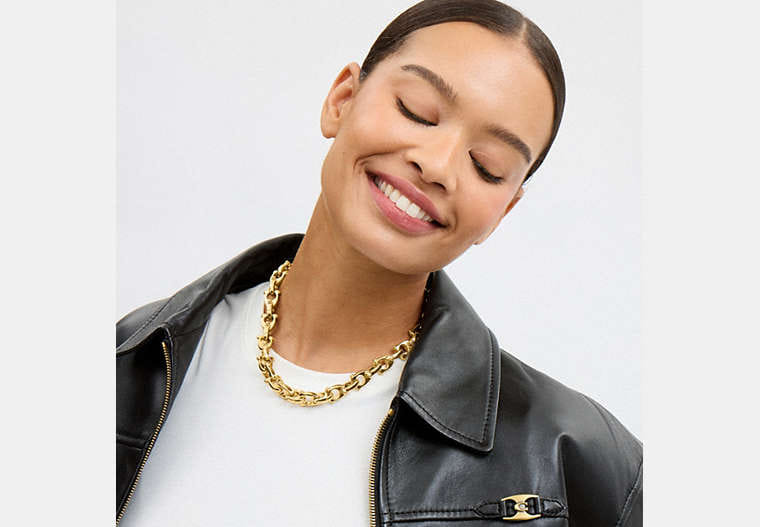 Chunky Signature Chain Link Necklace