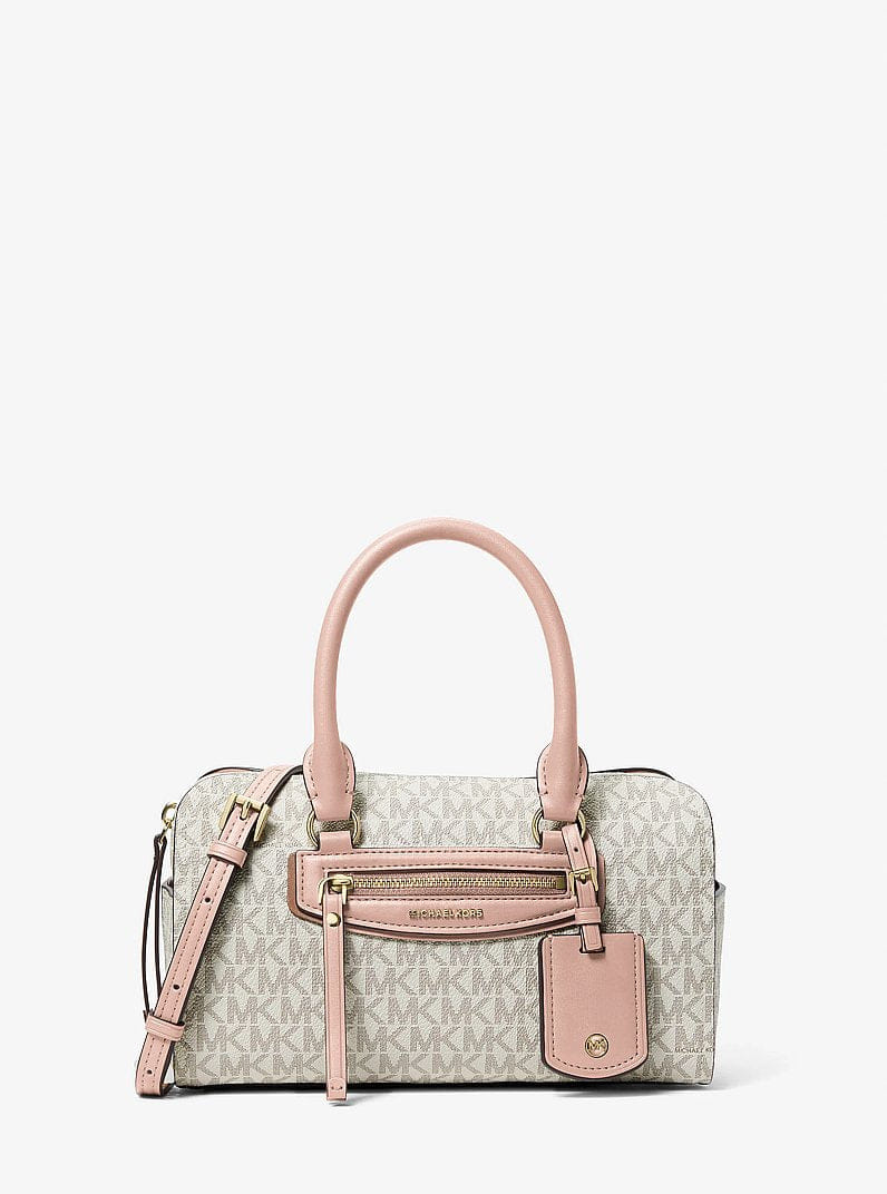Jet Set Travel Extra-Small Signature Logo Duffel Crossbody Bag