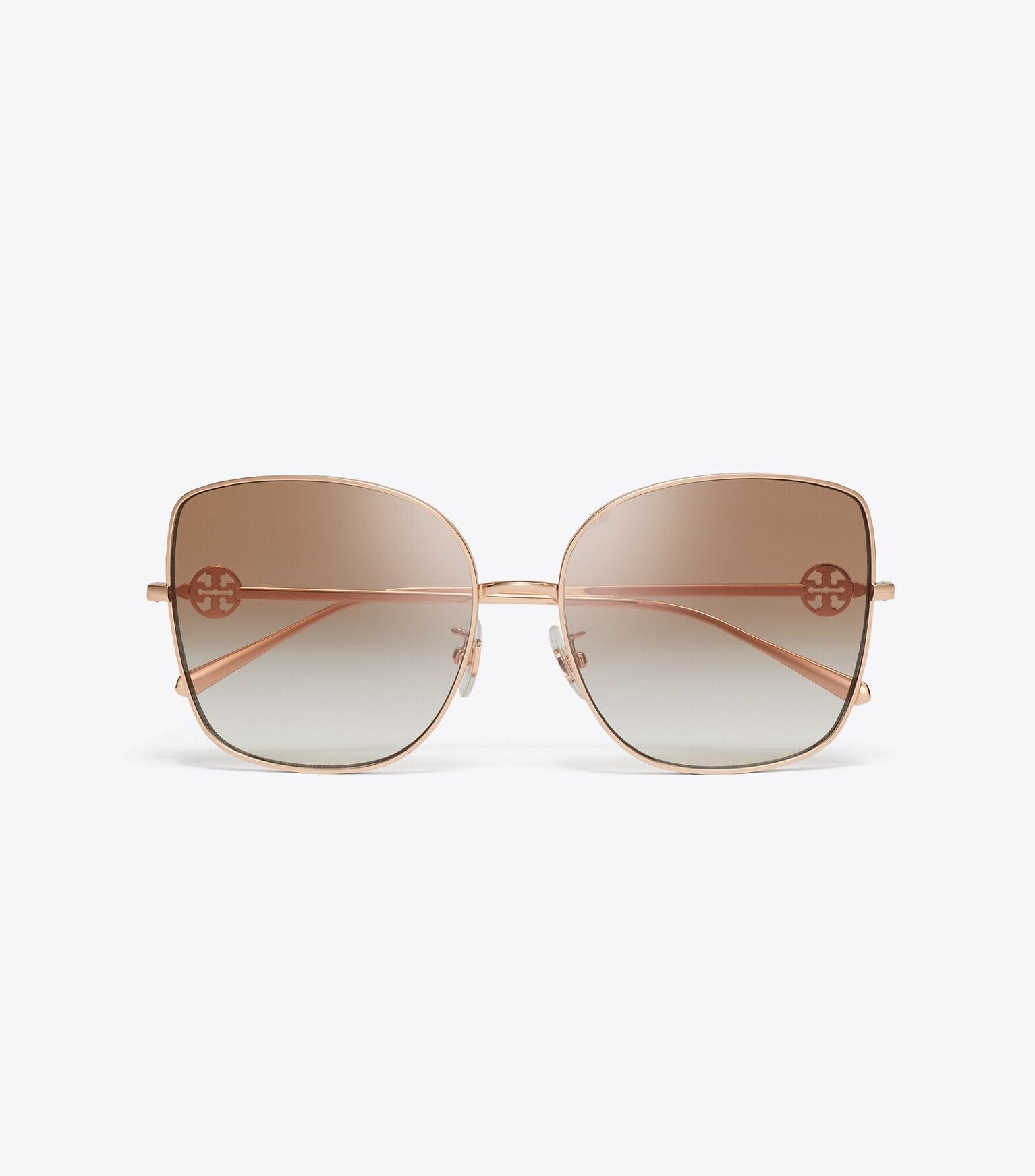 Miller Metal Oversized Butterfly Sunglasses