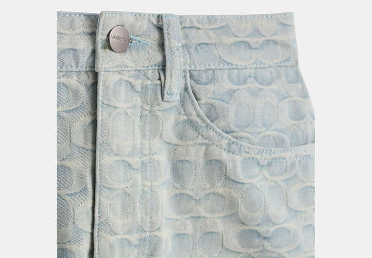 Restored Signature Denim Shorts