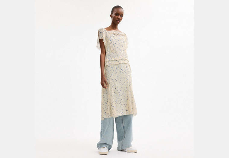 Printed Star Dress