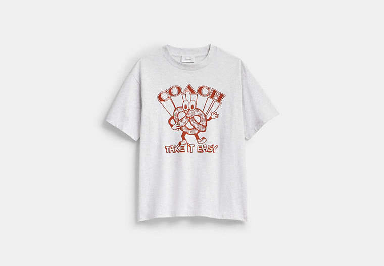 Pretzel Relaxed T-Shirt In Organic Cotton