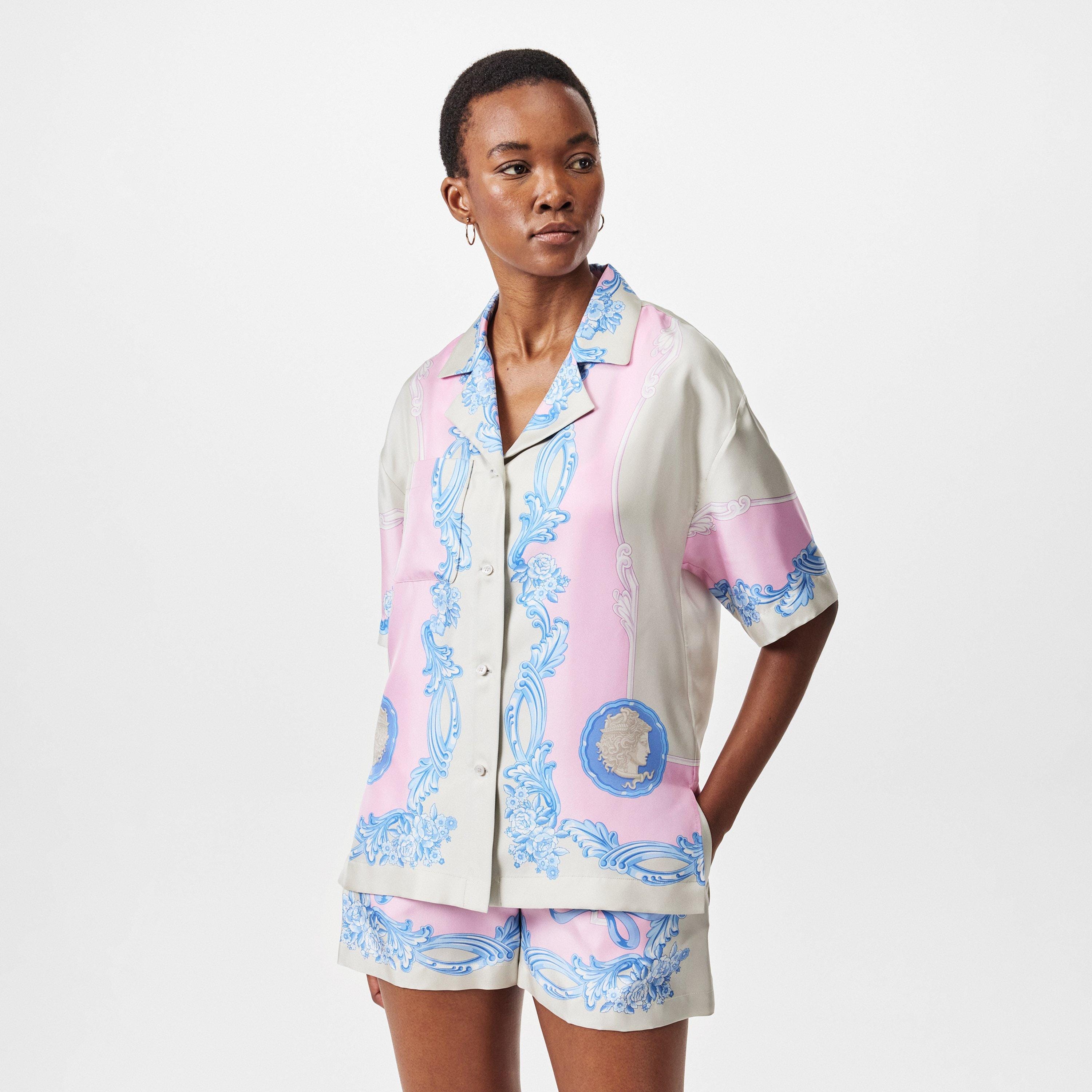 Patterned Short Sleeve Shirt