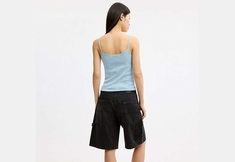 Cherry Pointelle Tank