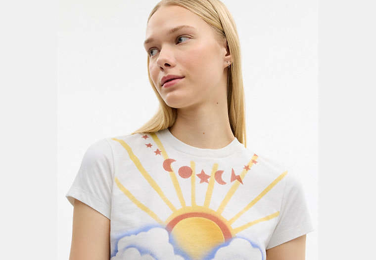 Airbrush 90's Fit T-Shirt In Organic Cotton