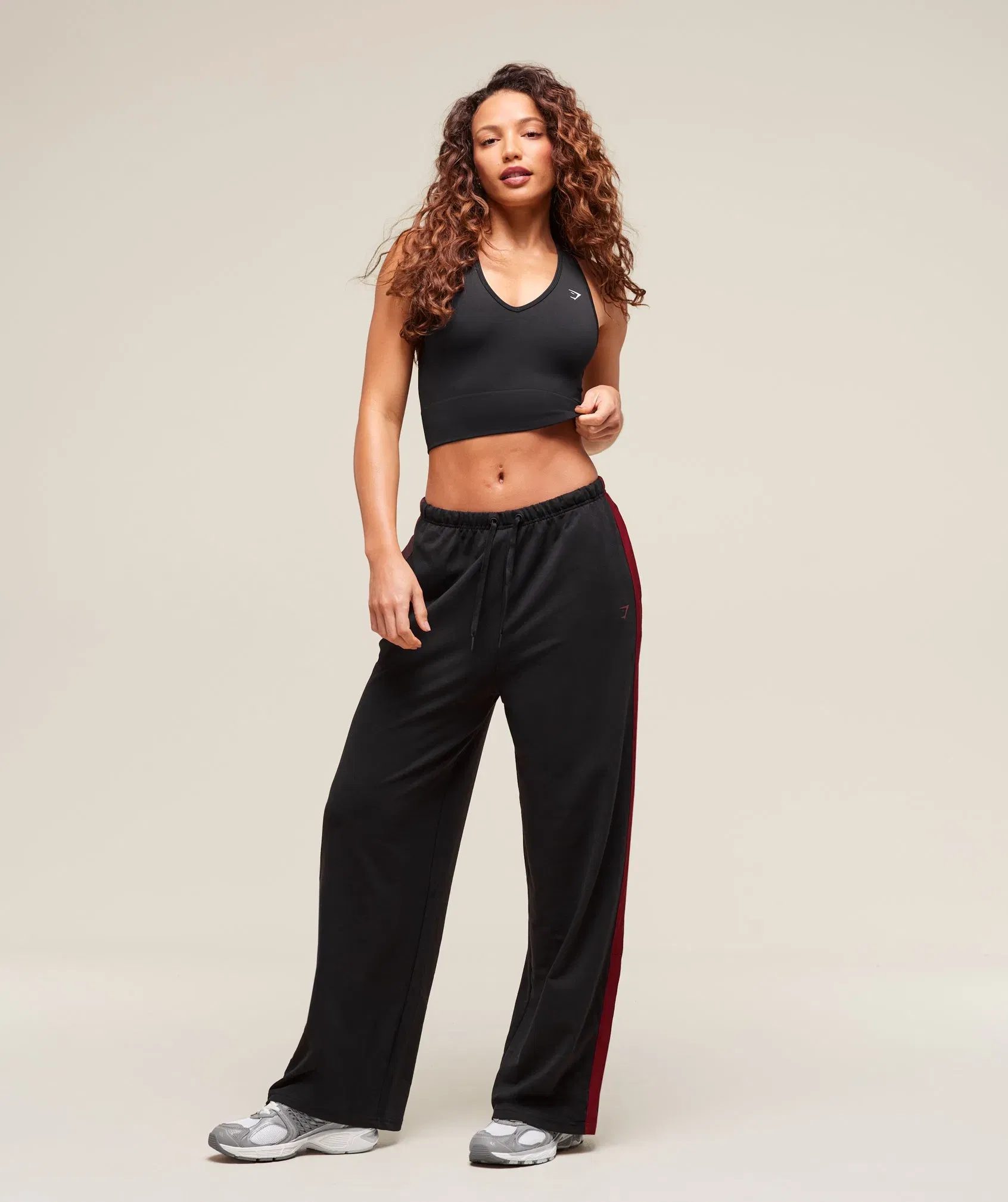 Gymshark Everyday Seamless Crop Tank - Black