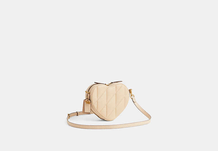 Reloved Heart Crossbody Bag With Quilting