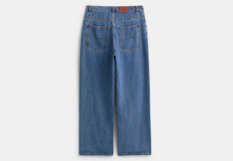 Restored Medium Wash Skater Jeans