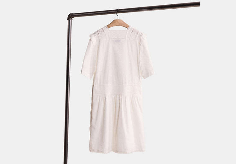 Restored Broderie Anglaise Mini Dress