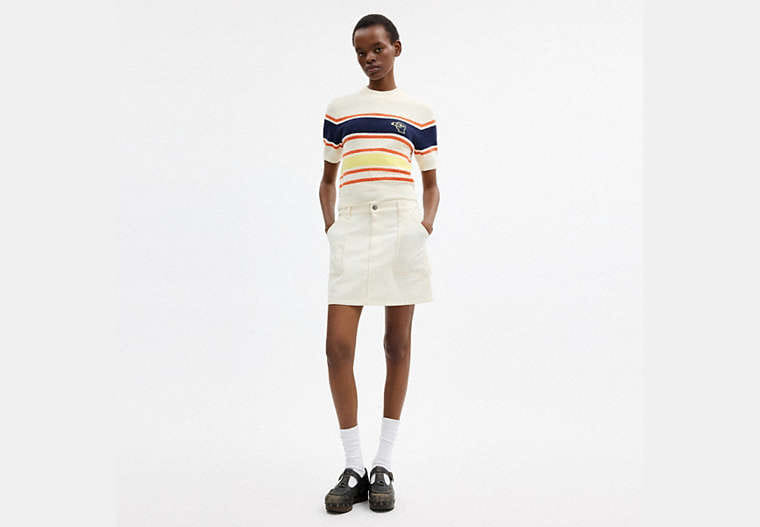 Coach | Brain Dead Striped Knit Top