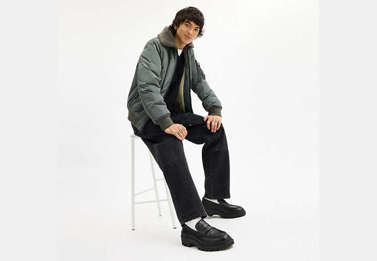Loafer In Signature Leather