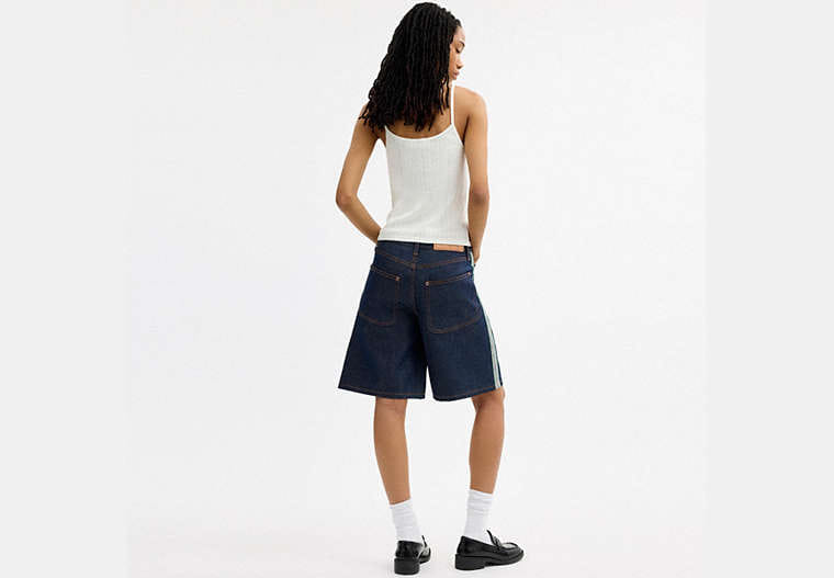 Coach | Brain Dead Denim Skater Shorts In Recycled Cotton