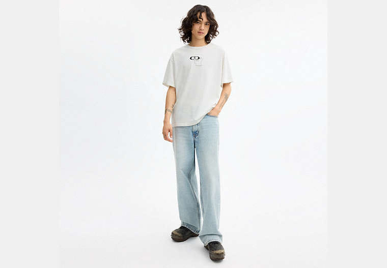 Coach | Brain Dead Head T-Shirt In Organic Cotton