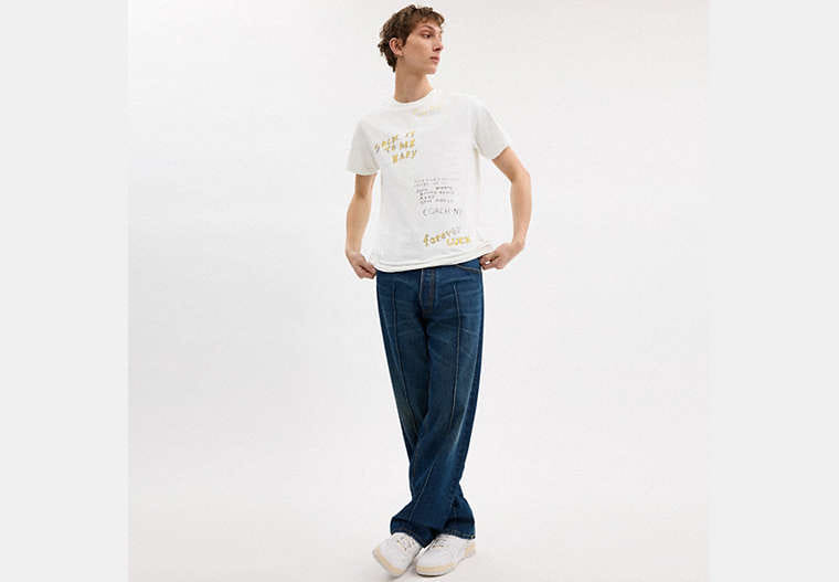 Sketch Print T-Shirt