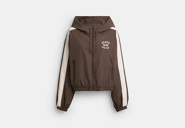 Colorblock Windbreaker In Recycled Polyester