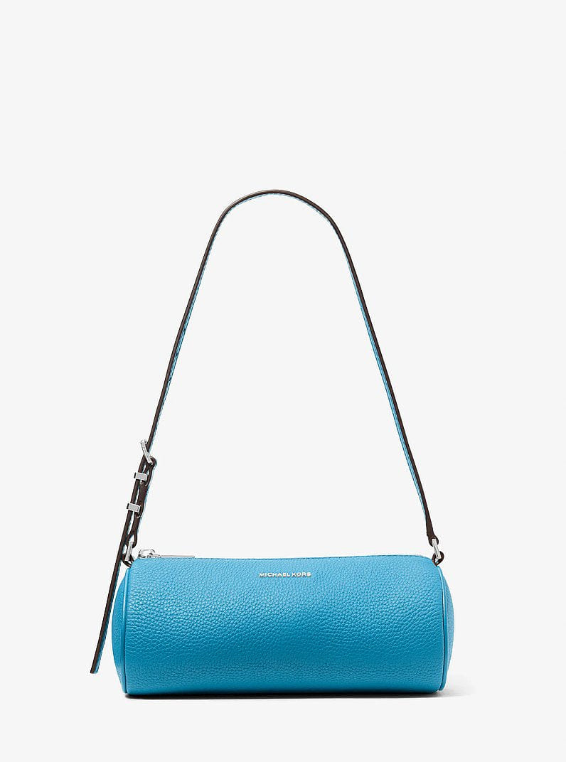 Izzy Small Pebbled Leather Barrel Pochette
