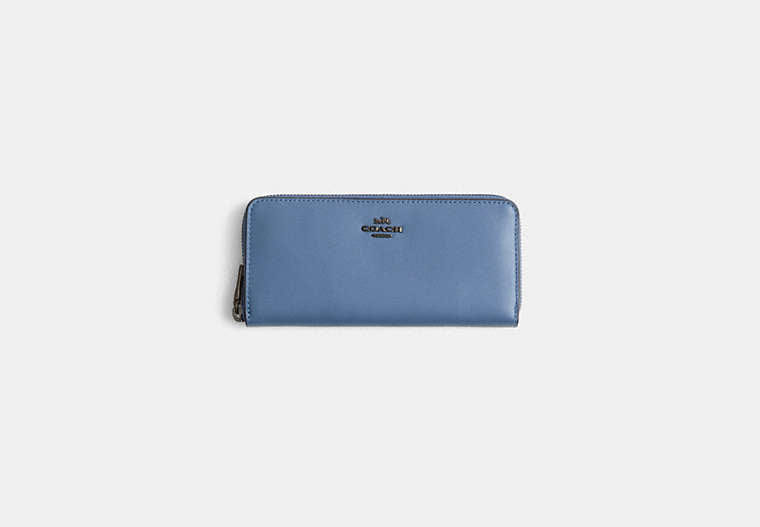 Restored Slim Accordion Zip Wallet