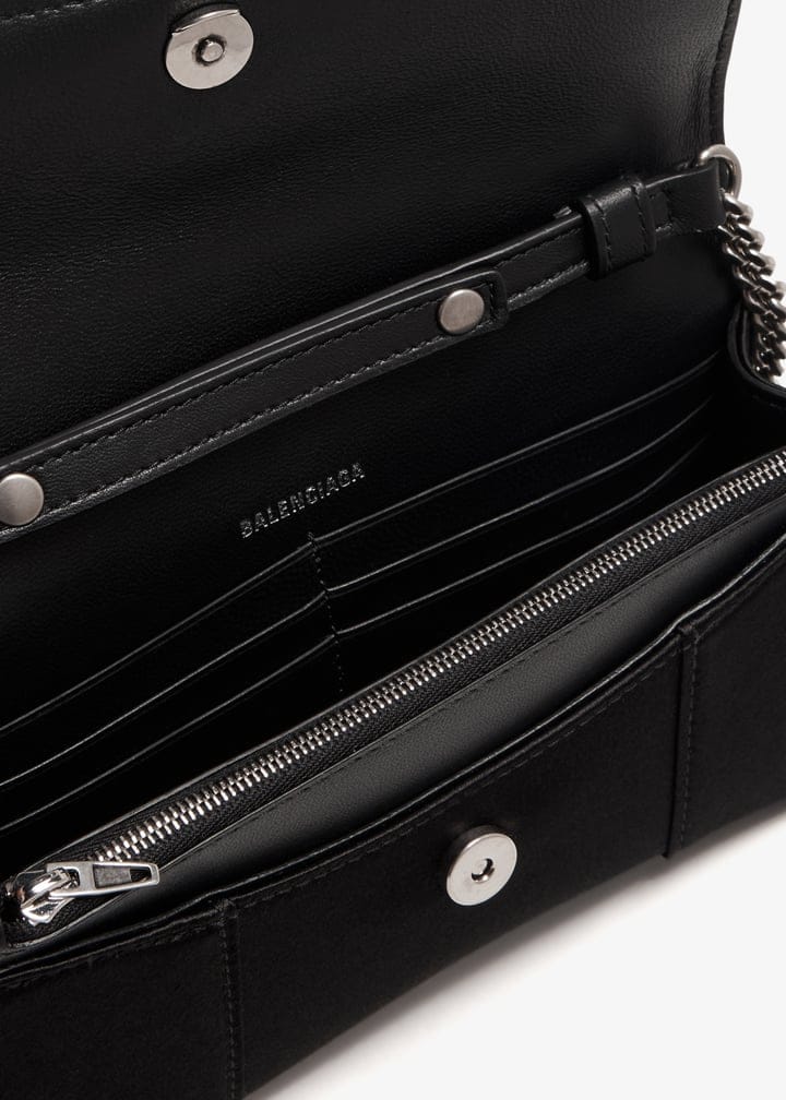 Balenciaga Hourglass chain wallet