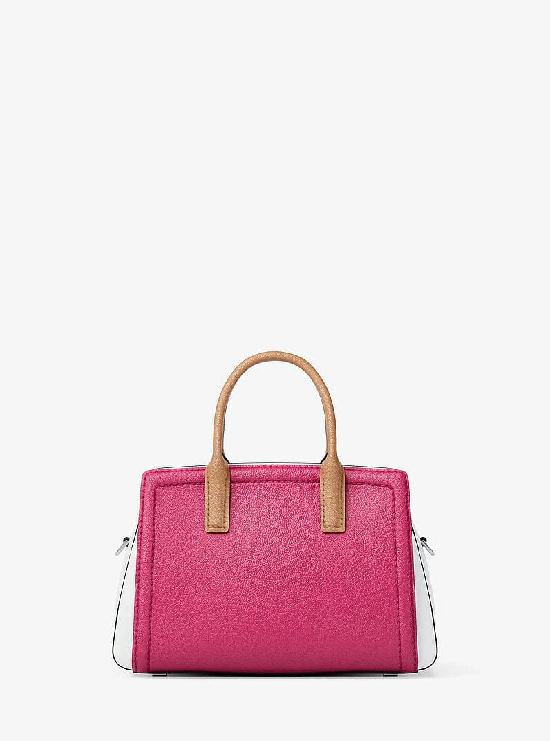 Laila Extra-Small Color-Block Leather Crossbody Bag