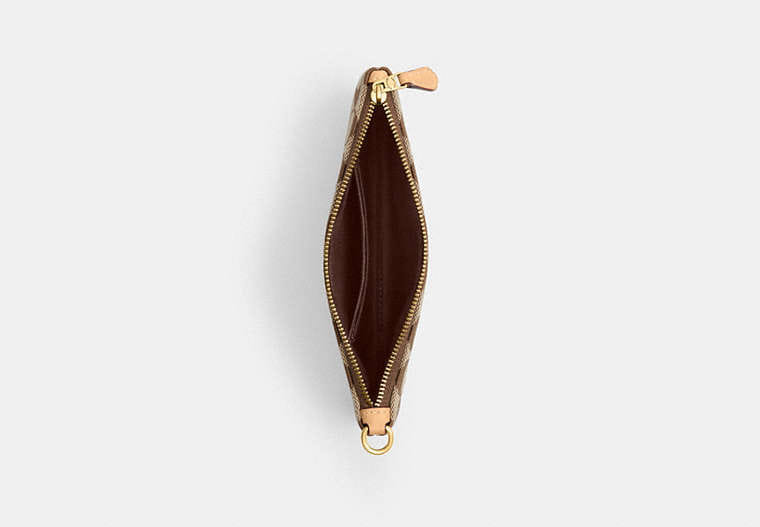 Essential Small Wristlet In Signature Jacquard