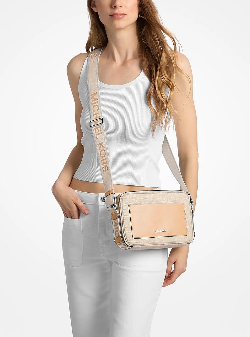 Maeve Large Canvas Crossbody Bag