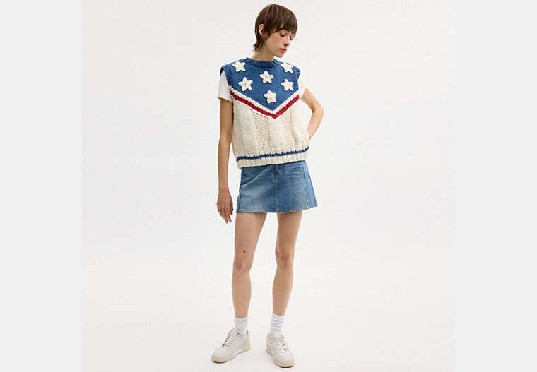 American Star Sweater Vest