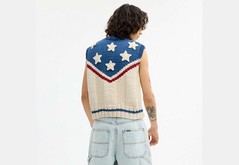 American Star Sweater Vest
