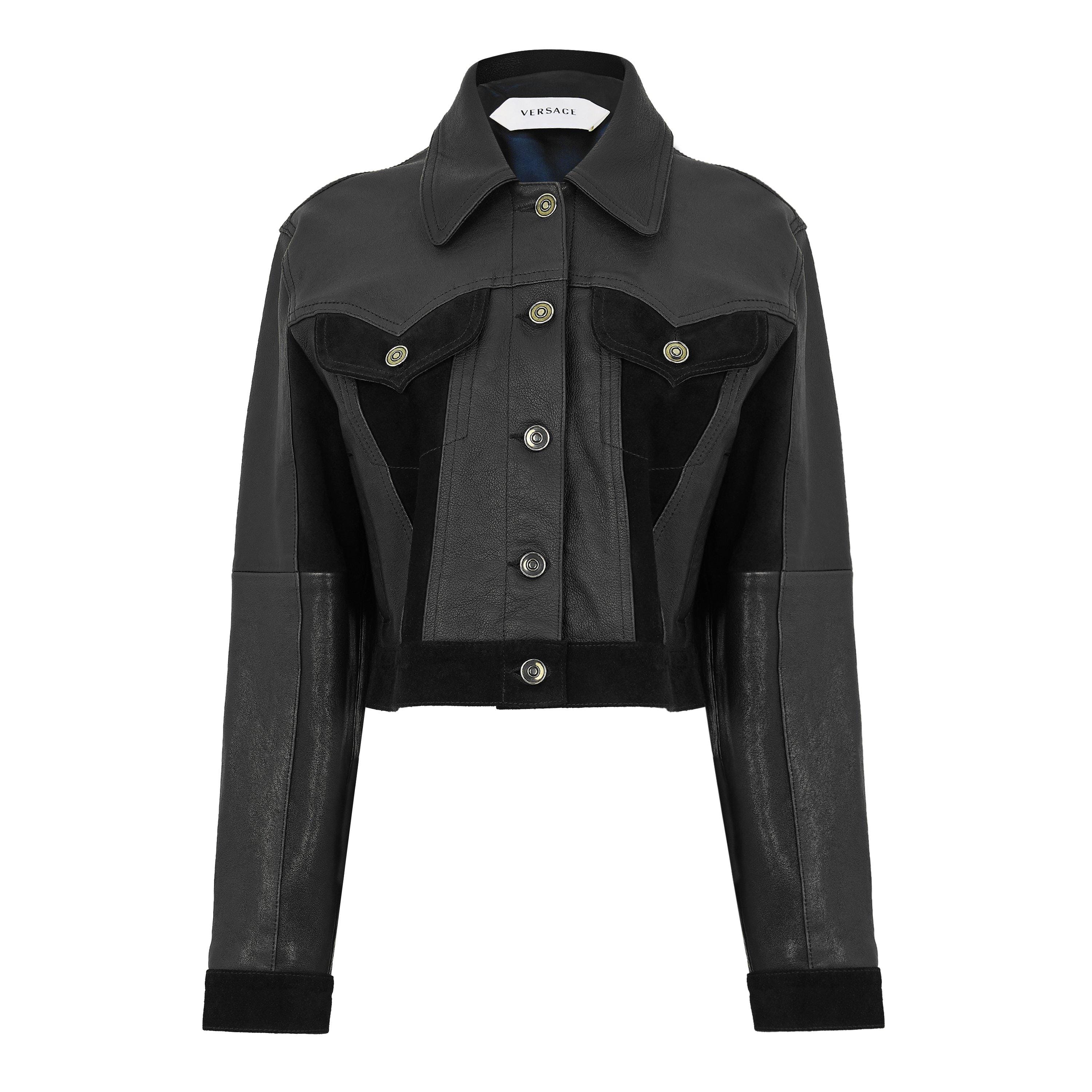 Leather Slim Blouson