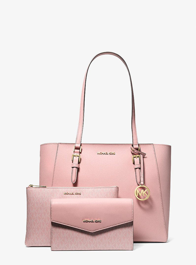 Charlotte Large Saffiano Leather 3-in-1 Tote Bag