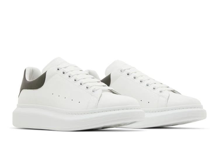 Alexander McQueen Oversized Sneaker Extra White Khaki