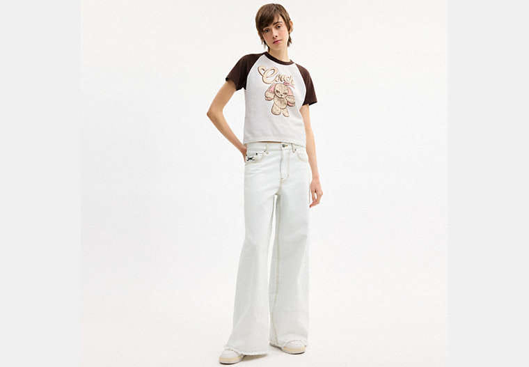 Floppy Stuffie Raglan T-Shirt In Organic Cotton