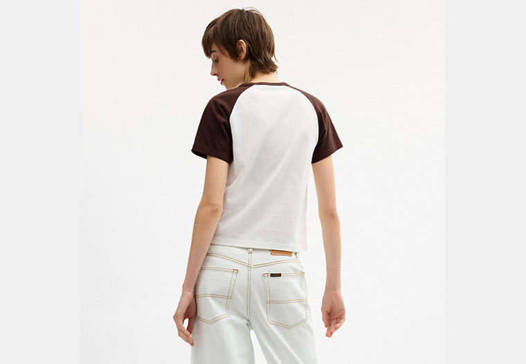 Floppy Stuffie Raglan T-Shirt In Organic Cotton