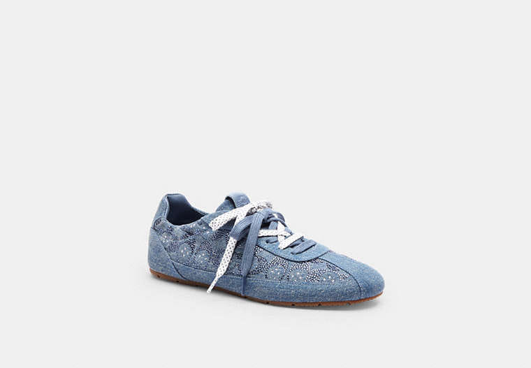 Soft Sneaker In Signature Denim