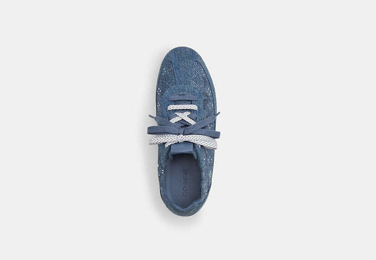 Soft Sneaker In Signature Denim