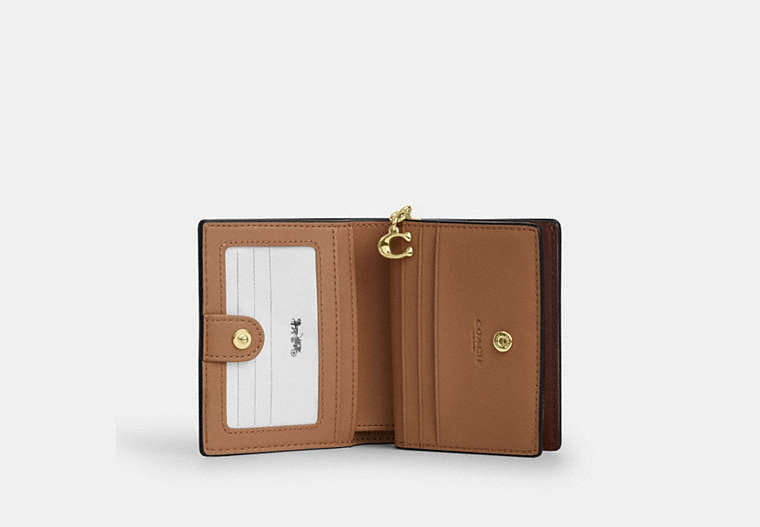 Snap Wallet With Charm