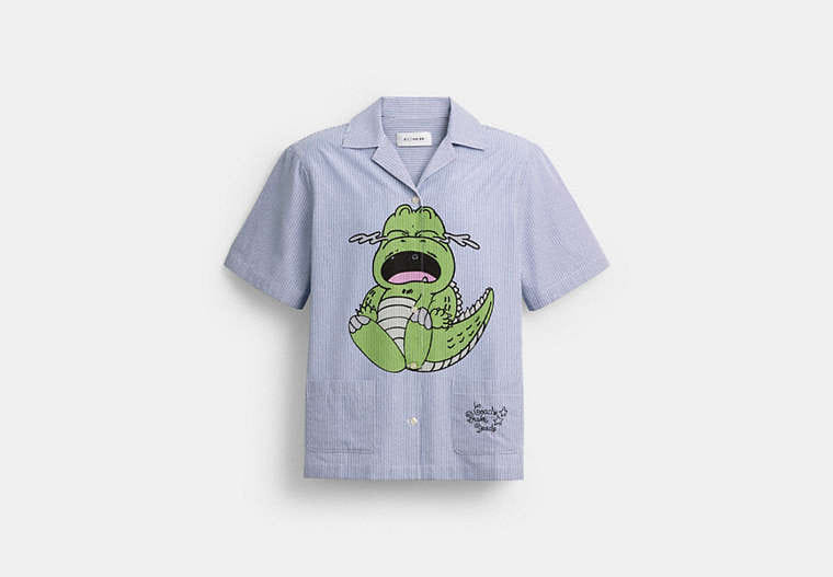 Coach | Brain Dead Darby Dino Short Sleeve Button Up Shirt