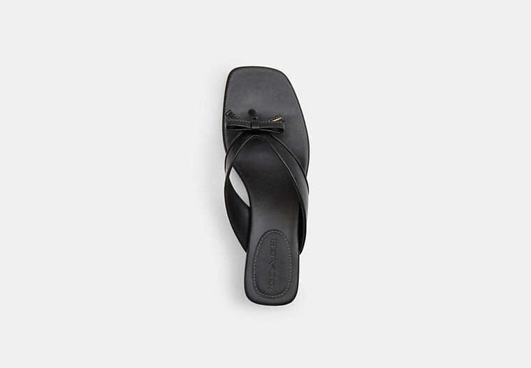 Bow Thong Kitten Heel