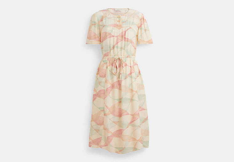 Restored Trompe L'oeil Short Sleeve Dress