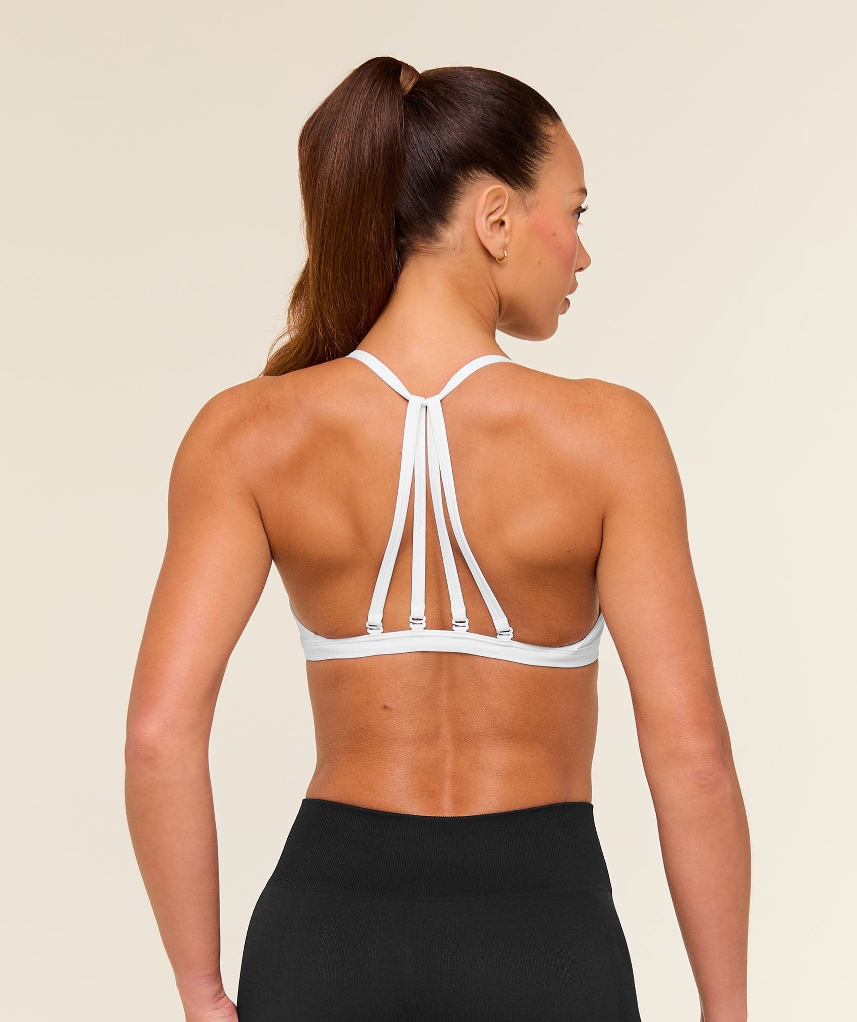 Gymshark Minimal Sports Bra - White