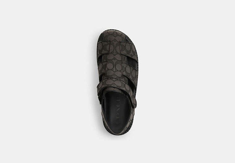 Fisherman Sandal In Signature Jacquard