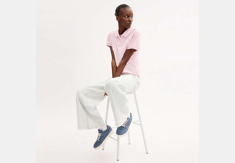 Soho Sneaker In Signature Denim