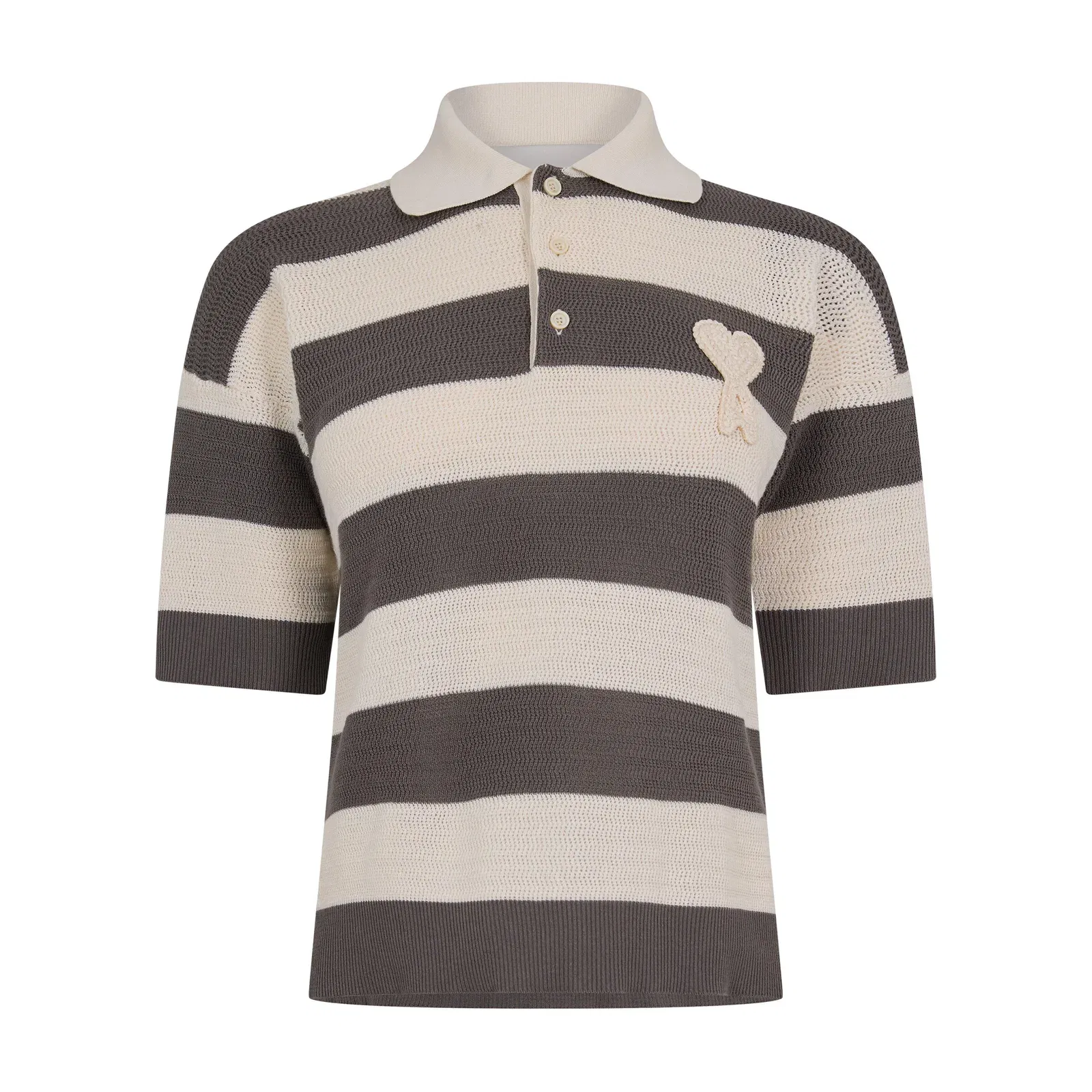 Ami Stripe Polo Ld61