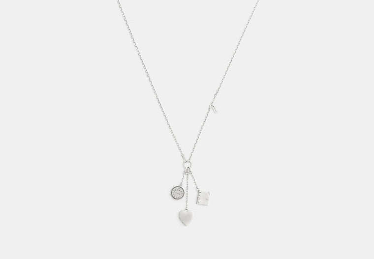 Heart And Book Long Pendant Necklace